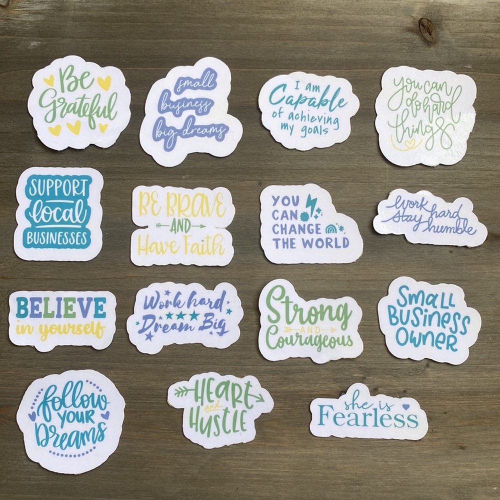 Handmade Girl Boss Stickers
